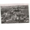 GIRONCOURT-HOUECOURT: la verrerie et la gare vue aérienne 10x15 - très bon état