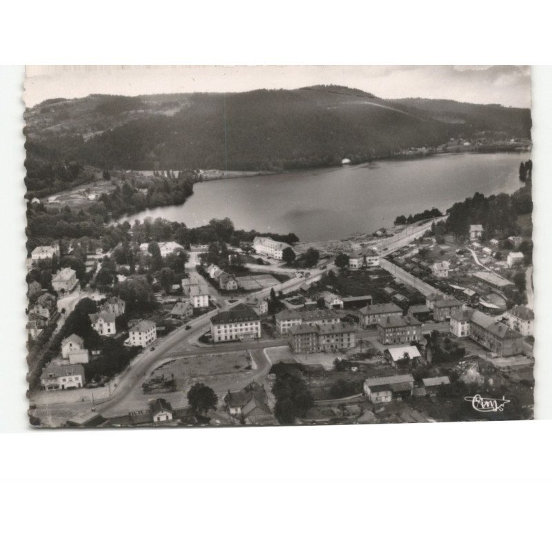 GERARDMER: la ville et le lac vue aérienne 10x15 - très bon état