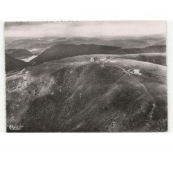 LE HOHNECK: le grand sommet du hohneck a gauche la vallée des lacs vue aérienne 10x15 - très bon état