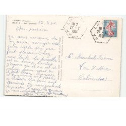 LUBINE: vue générale vue aérienne 10x15 - état