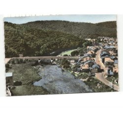 HAUTES-RIVIERES: route de charleville et la semoy vue aérienne 10x15 - très bon état