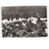 GIVET: place carnot et église saint-hilaire vue aérienne 10x15 - très bon état