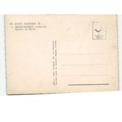 HAUTES-RIVIERES: quartier du moulin vue aérienne 10x15 - très bon état