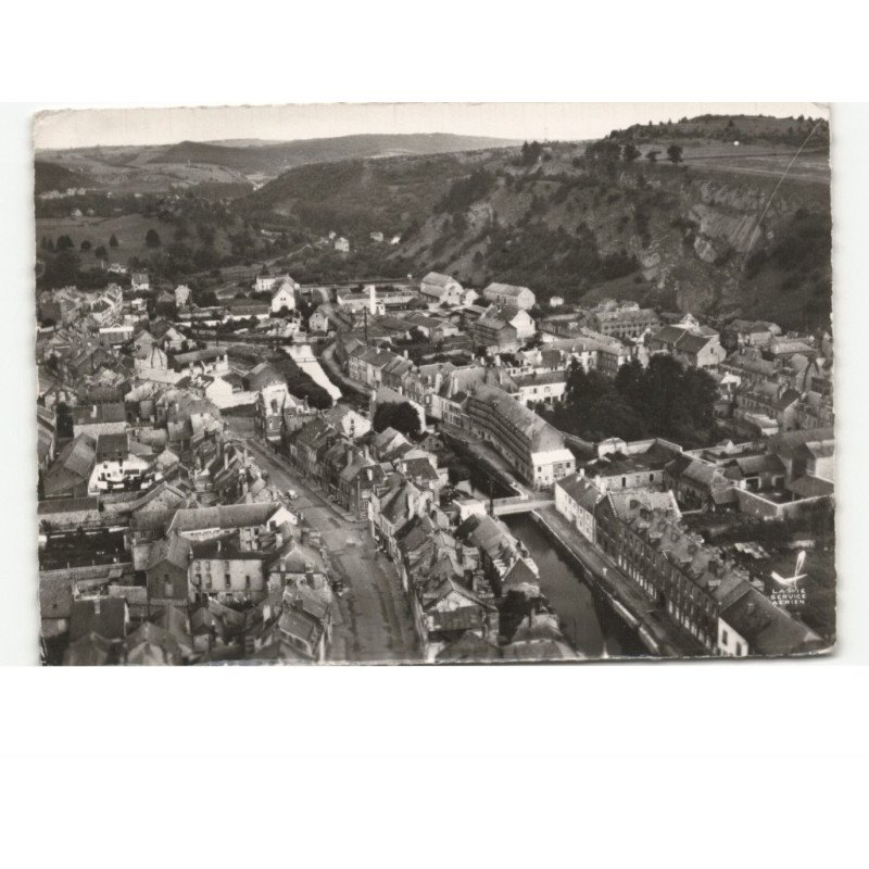GIVET: petit givet, le plateau du mont d'or vue aérienne 10x15 - très bon état