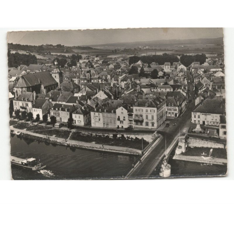 GIVET: vue générale, grand givet vue aérienne 10x15 - état