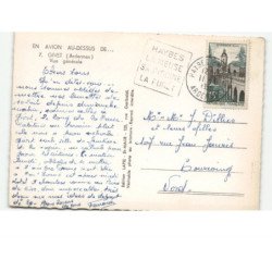 GIVET: vue générale vue aérienne 10x15 - très bon état
