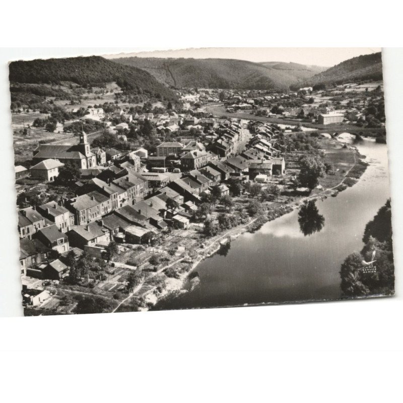 HAUTES-RIVIERES: vue d'ensemble vue aérienne 10x15 - très bon état