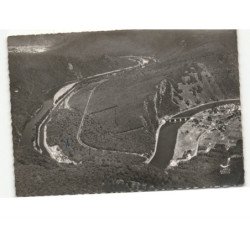 LAIFOUR: la boucle de laifour anchamps au fond revin vue aérienne 10x15 - très bon état