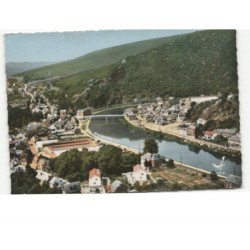 MONTHERME: château-regnault, vue sur l'ermitage vue aérienne 10x15 - très bon état