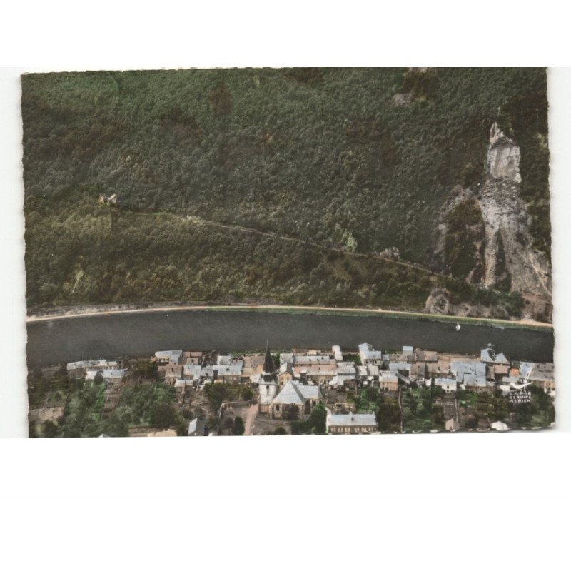 MONTHERME: la longue roche vue aérienne 10x15 - état