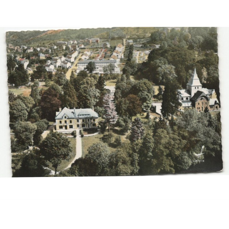MONTHERME: vue panoramique vue aérienne 10x15 - très bon état