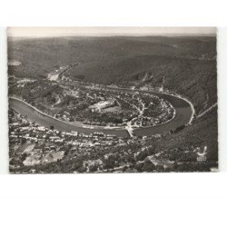 MONTHERME: la boucle de la meuse vue aérienne 10x15 - très bon état