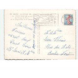 MONTHERME: le champ du trou et la longue-haie et la semoy: vue aérienne 10x15 - état