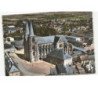 MOUZON: église abbatiale Xe siècle vue aérienne 10x15 - très bon état