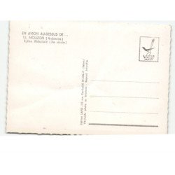 MOUZON: église abbatiale Xe siècle vue aérienne 10x15 - très bon état