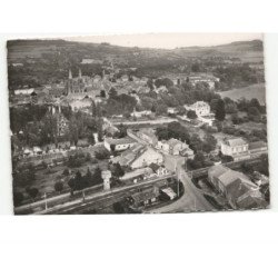 MOUZON: vue d'ensemble prise côté gare vue aérienne 10x15 - état