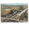 PONT-A-BAR: l'écluse et le café jacob vue aérienne 10x15 - très bon état
