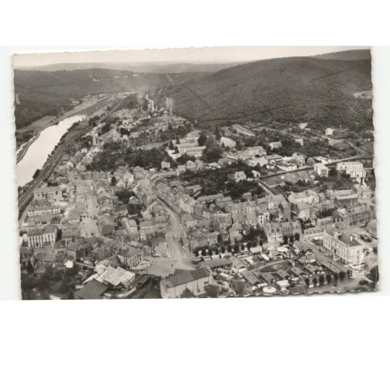 NOUZONVILLE: vue générale vue aérienne 10x15 - très bon état