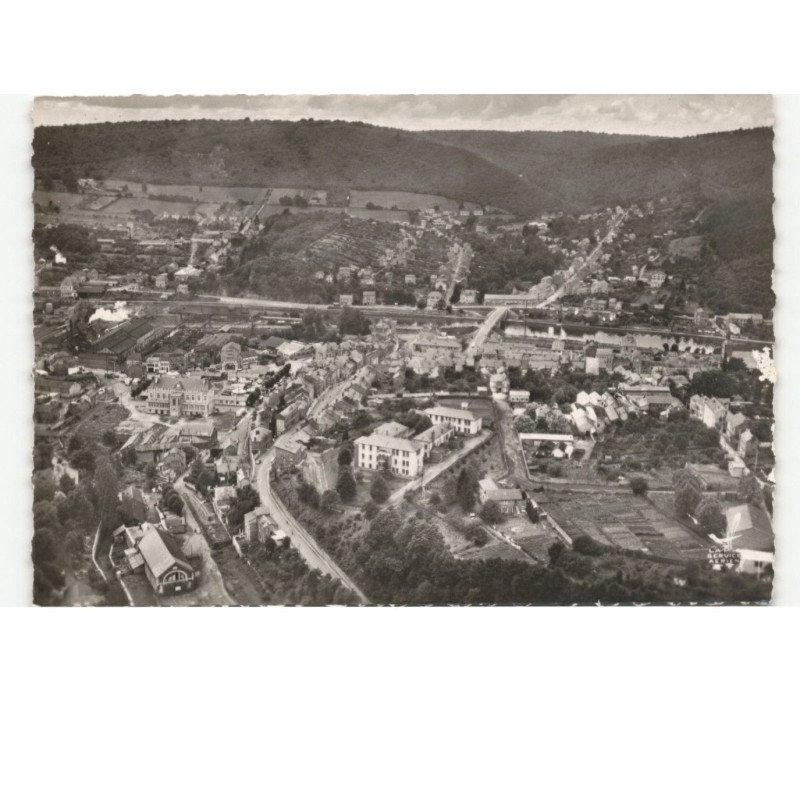 NOUZONVILLE: vue d'ensemble vue aérienne 10x15 - très bon état