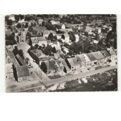 NOHAN-sur-SEMOY: l'église et les écoles vue aérienne 10x15 - état