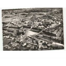 ROCROI: vue générale et les H.L.M. vue aérienne 10x15 - très bon état