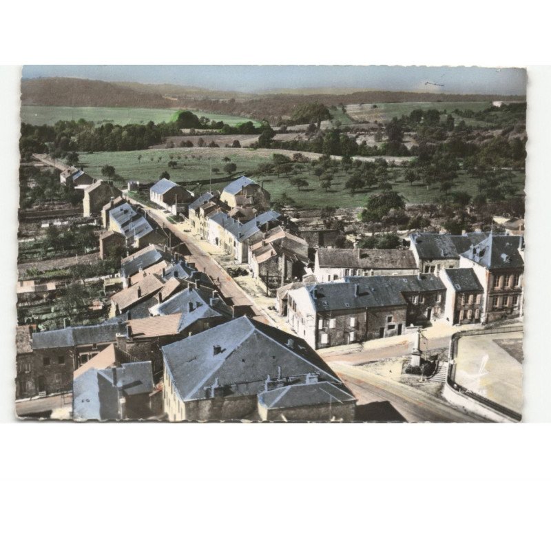 SAINT-MENGES: rue J.B. Clément vue aérienne 10x15 - très bon état