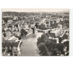 SEDAN: le pont de meuse vue aérienne 10x15 - état