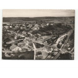 APREMONT-sur-AIRE: vue générale vers les bois de l'argonne vue aérienne 10x15 - très bon état