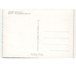 ATTIGNY: vue générale vue aérienne 10x15 - très bon état