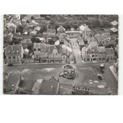 ATTIGNY: la place charlemagne vue aérienne 10x15 - très bon état