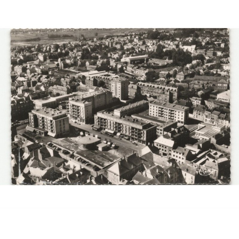 CHARLEVILLE: la gare routière vue aérienne 10x15 - état