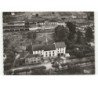 CARIGNAN: l'hôtel de la gare et la gare vue aérienne 10x15 - très bon état
