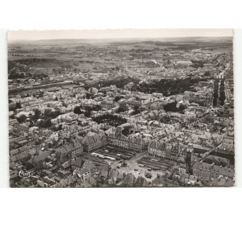 CHARLEVILLE: vue générale vue aérienne 10x15 - très bon état