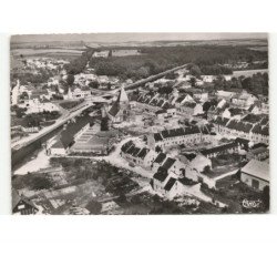 LE CHESNE: vue aérienne 10x15 - très bon état