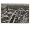 LE CHESNE: sur l'église et les ponts en X vue aérienne 10x15 - très bon état