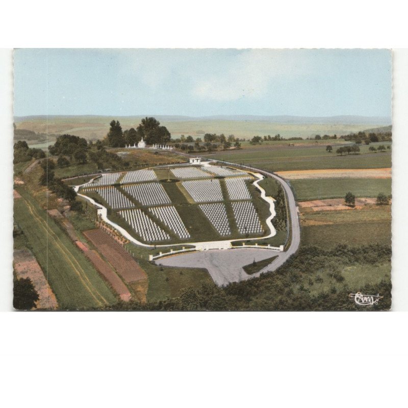 FLOING: cimetière national français: vue aérienne 10x15 - très bon état