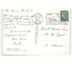 FUMAY: la boucle vue aérienne 10x15 - très bon état