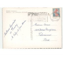 FUMAY: les ardoisières saint-joseph vue aérienne 10x15 - très bon état