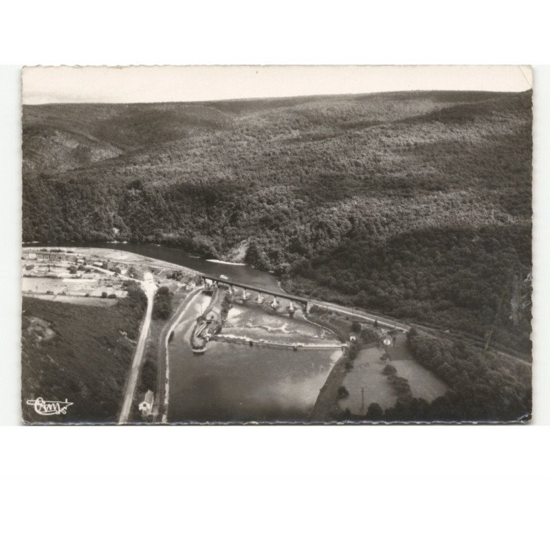 FUMAY: barrage saint-joseph vue aérienne 10x15 - très bon état