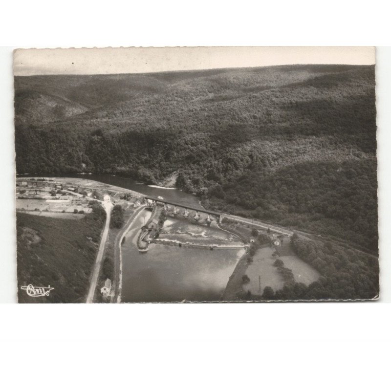 FUMAY: barrage saint-joseph vue aérienne 10x15 - très bon état