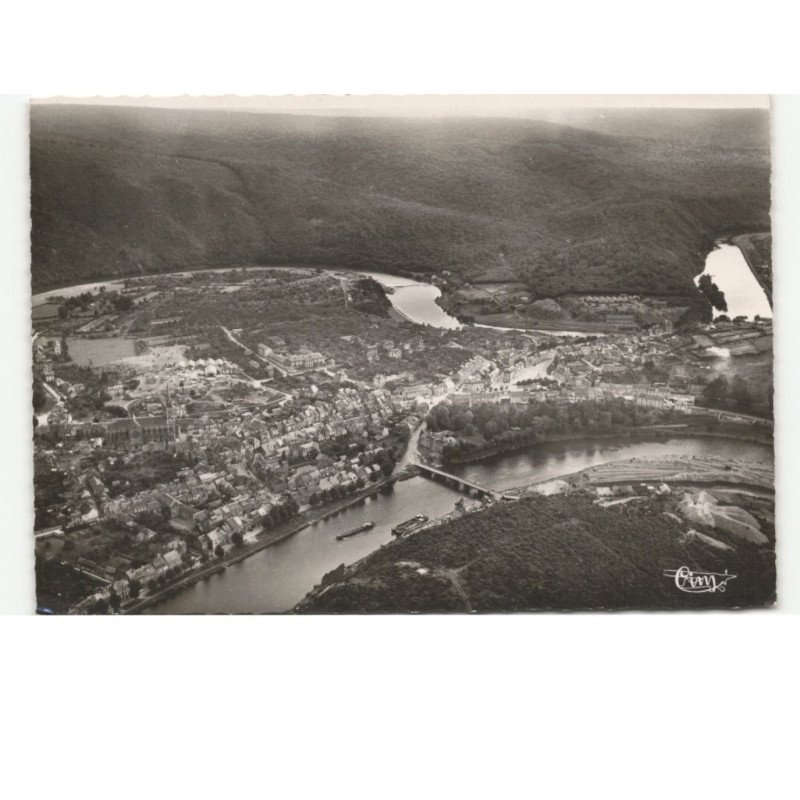 FUMAY: vue générale vue aérienne 10x15 - très bon état
