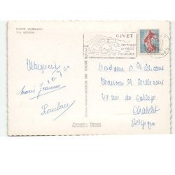 GIVET: vue aérienne 10x15 - très bon état