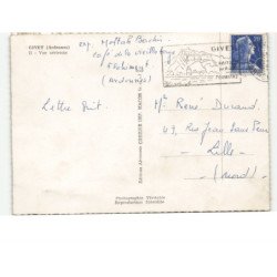 GIVET: vue aérienne 10x15 - très bon état