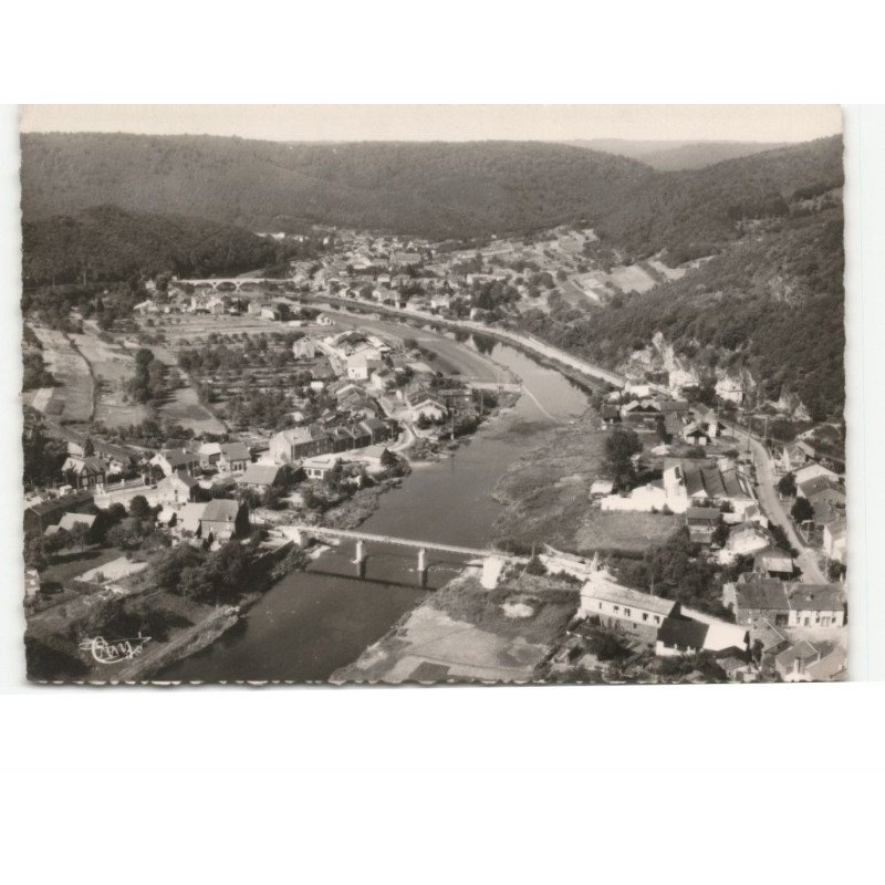 LES HAUTES-RIVIERES vue aérienne 10x15 - très bon état
