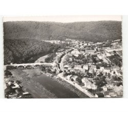 HAUTES-RIVIERES: vue générale vue aérienne 10x15 - très bon état