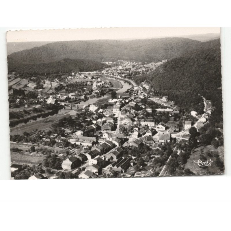 HAUTES-RIVIERES: vue générale vue aérienne 10x15 - très bon état