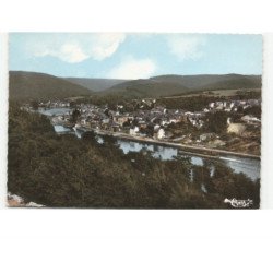HAYBES: vue générale et la meuse vue aérienne 10x15 - très bon état