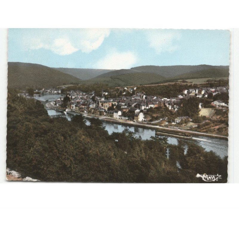 HAYBES: vue générale et la meuse vue aérienne 10x15 - très bon état