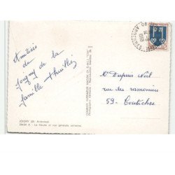 JOIGNY: vue générale vue aérienne 10x15 - très bon état