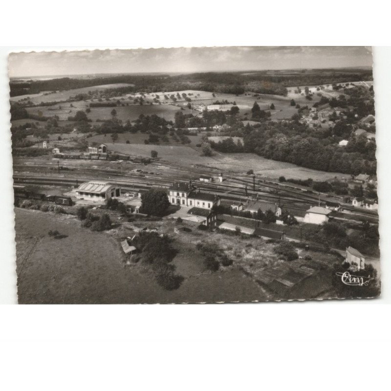 LIART: la gare vue aérienne 10x15 - très bon état
